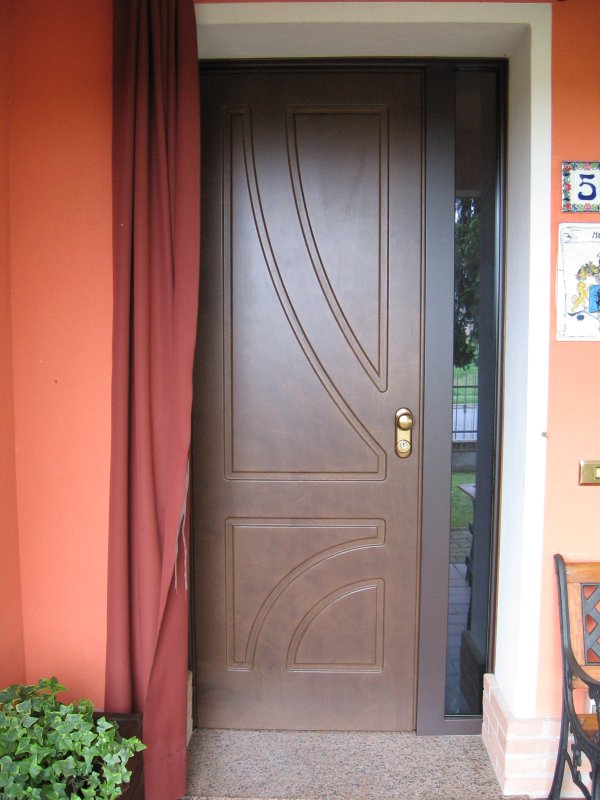 Porte Blindate - legno pantografato